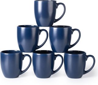 cof12oz Coffee Mugs Set of 6, Large Ceramic Coffee Mugs for Man, Woman, Dad, Mom